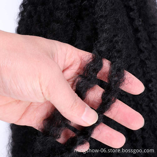 Wholesale 18" afro kinky marley braid hair extension